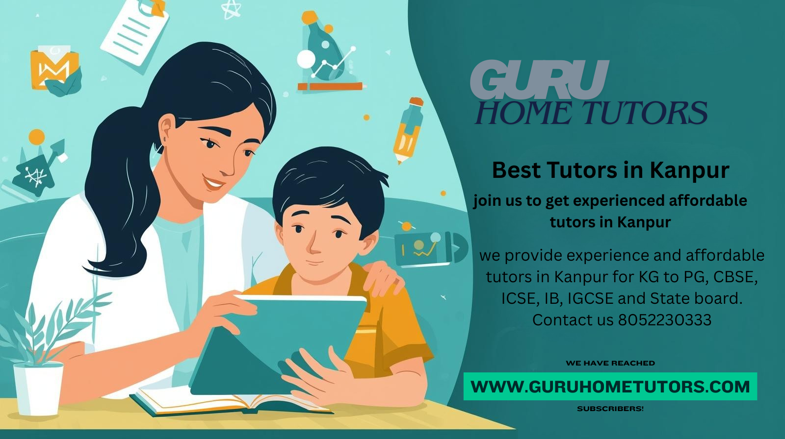 Best Tutors in Kanpur | Home & Online Tuition for JEE, NEET & Boards | Guru Home Tutors