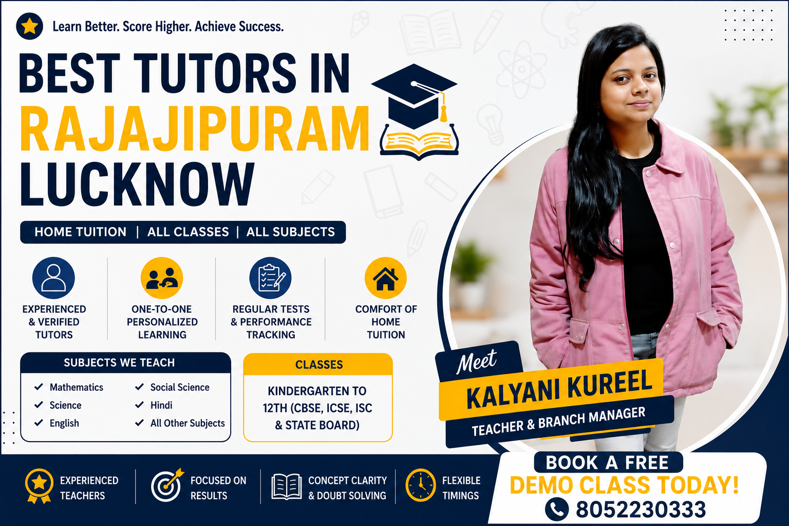 Best Home Tutors in Rajajipuram Lucknow for CBSE, ICSE, IIT JEE & NEET