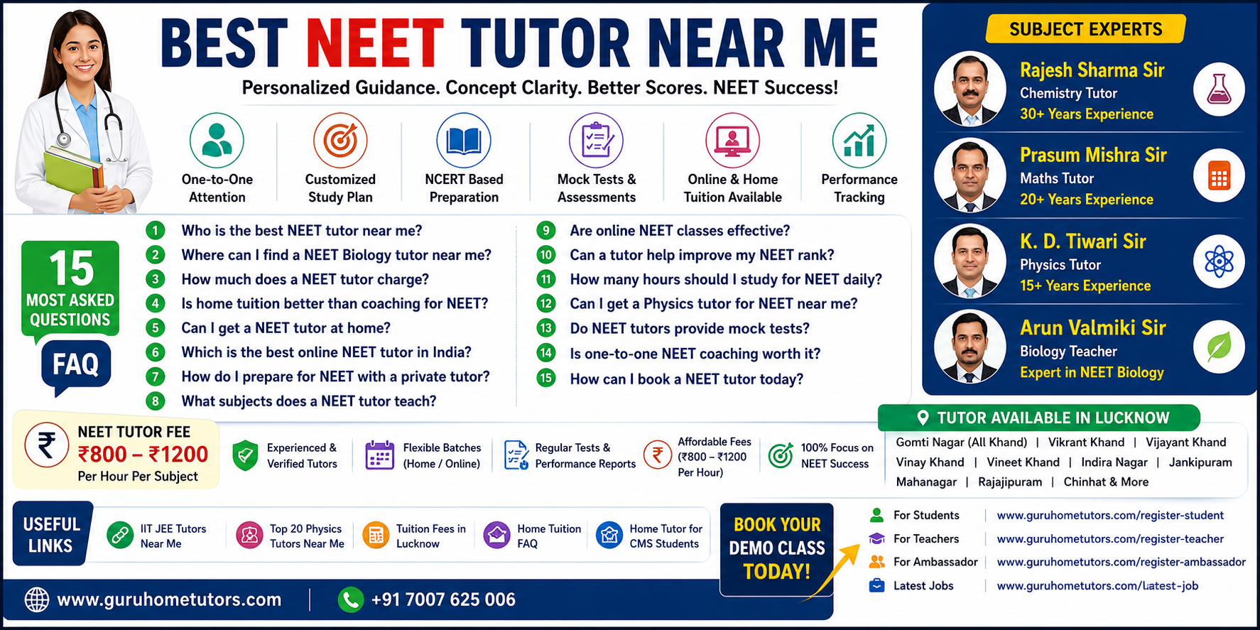 Best NEET Tutor Near Me for Personalized NEET Preparation